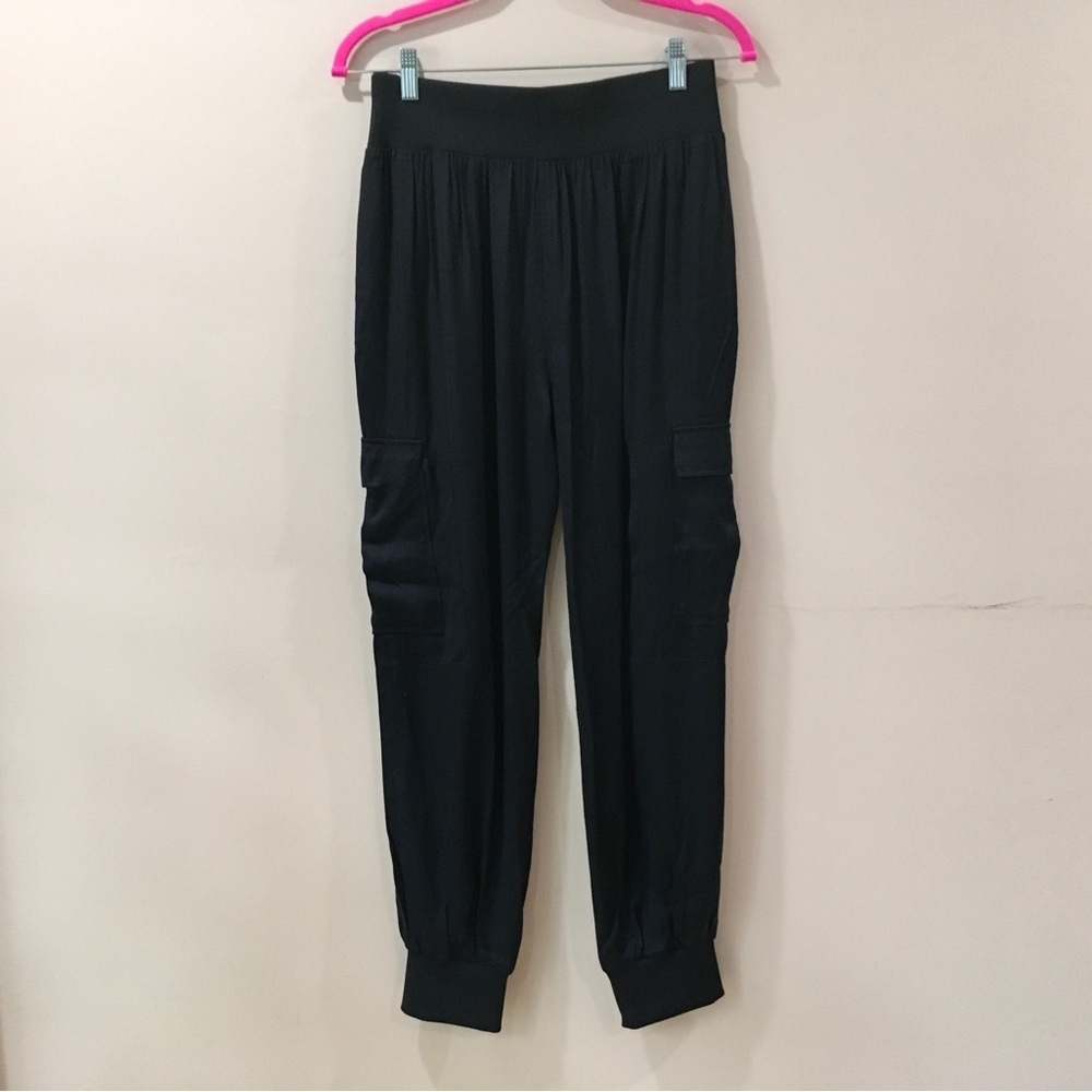 Elie Tahari Women’s S Jogger Pants Quiet Luxury Designer Athleisure Streetwear